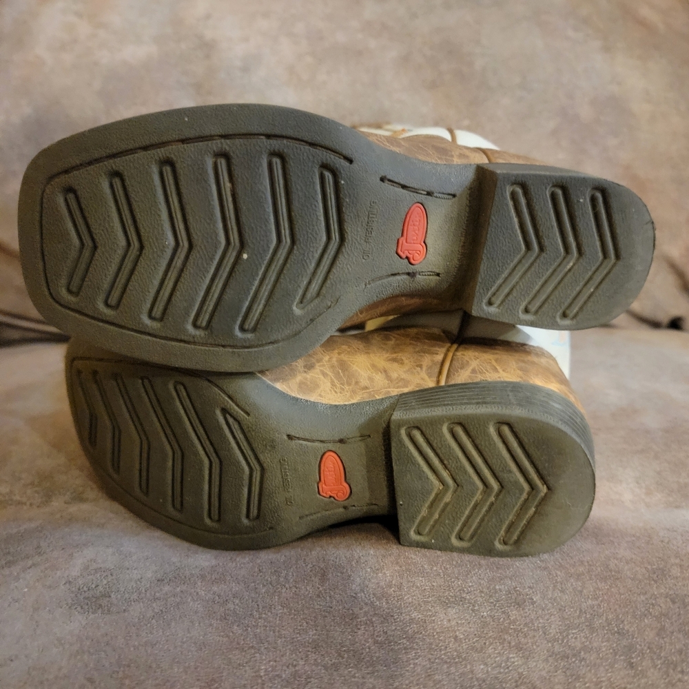 JUSTIN Kids 1D Western Riding Boots - Picture 9 of 11